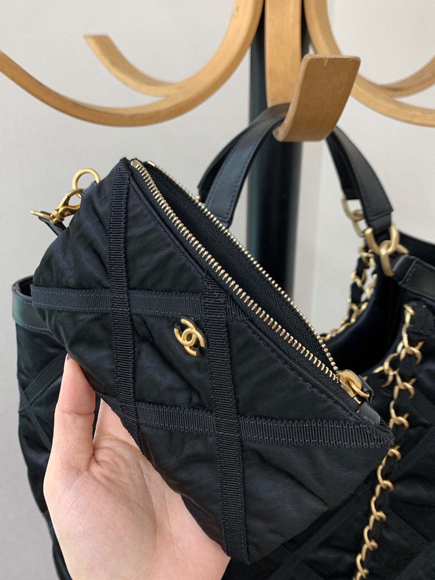 Chanel SOS 2022 Spring/Summer Collection Size: New Black Nylon ￼
