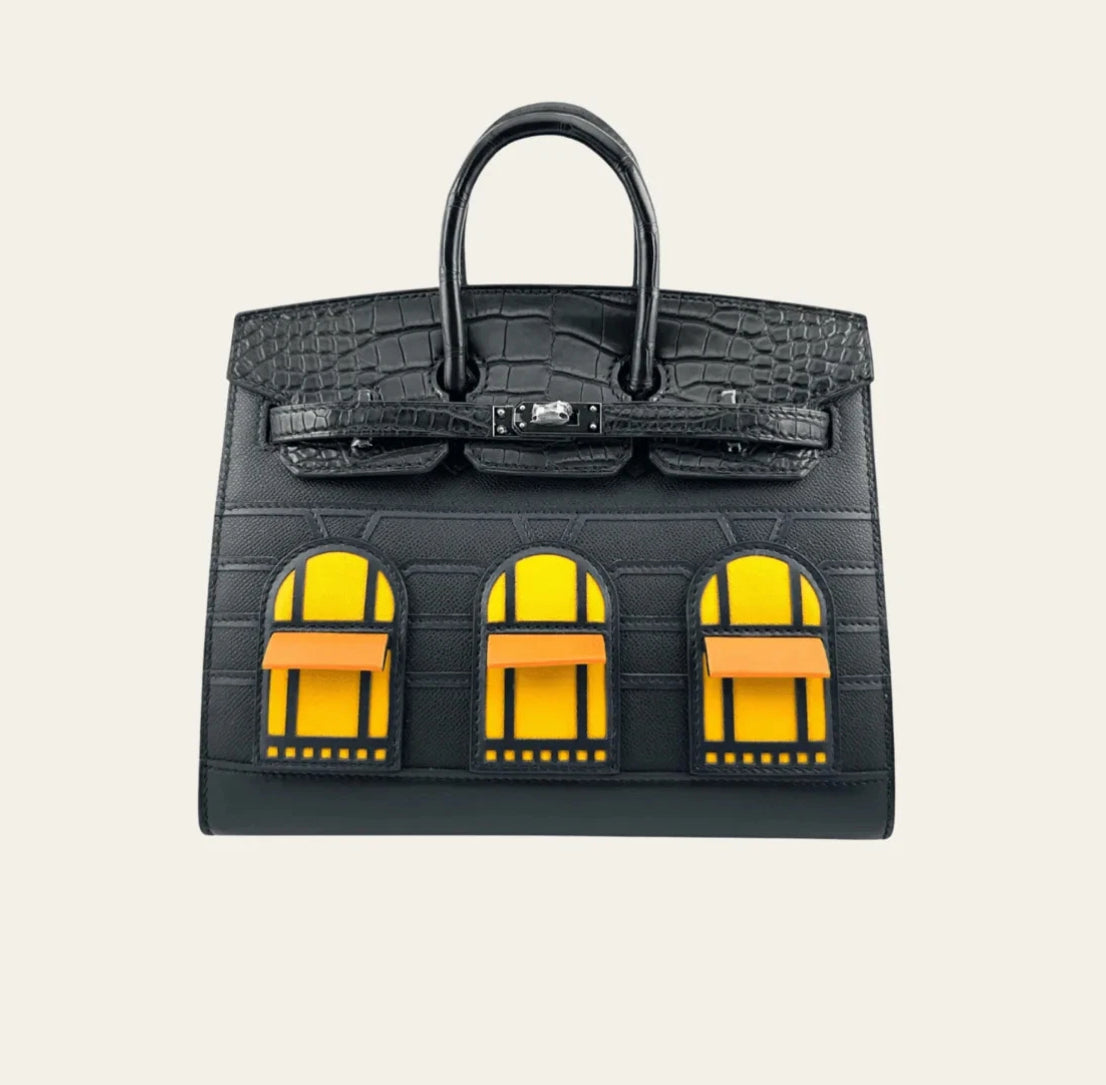 Hermès Birkin Sellier 20 Faubourg by Night Madame Alligator So Black Hardware