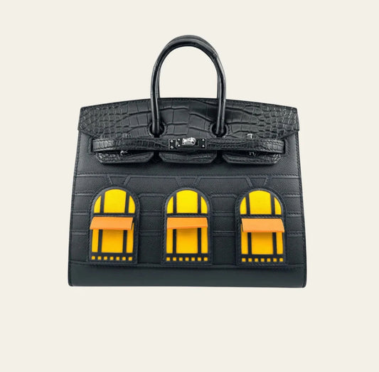 Hermès Birkin Sellier 20 Faubourg by Night Madame Alligator So Black Hardware