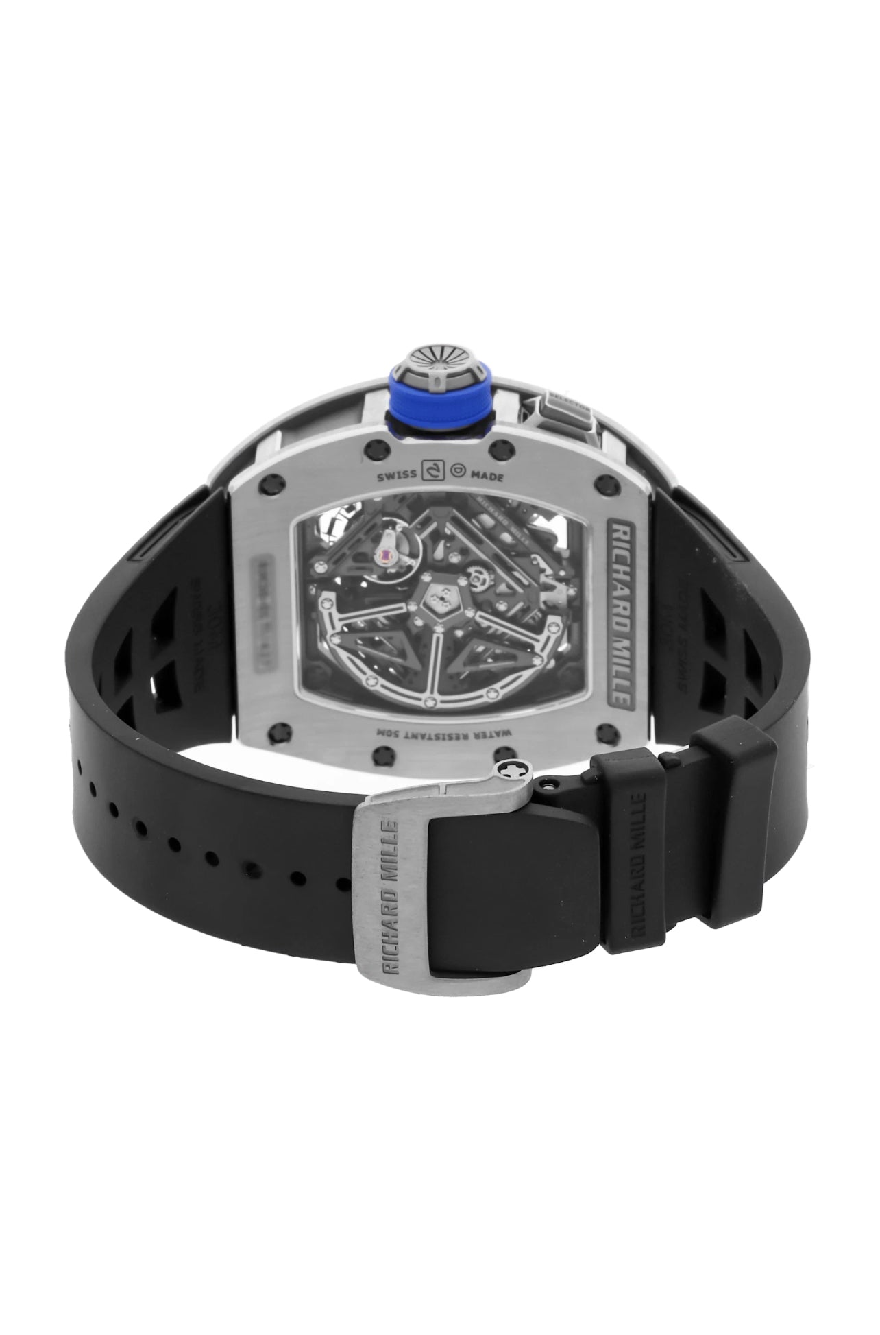Richard Mille RM30-01 Date Auto 49mm Skeleton Watch Titanium RM30-01 TI